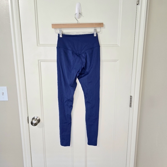 Bylt Basics Metta High Waist Legging In Energy Blue Women's XS Yoga Gym Workout - Picture 4 of 13